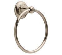 Delta ptr46-bn Porter bagno Hardware accessori asciugamano anello, Spotshield nichel spazzolato