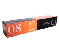 Delta q - Astuccio di 10 capsule di caffè - aqtivus - Forza 8