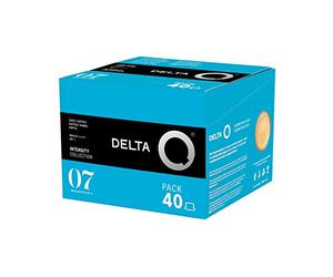 Delta Q deQafeinatus XL Capsule Caffè Espresso Decaffeinato Compatibili con Macchine Delta Q, Intensità 1, 40 Capsule
