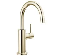 Delta Rubinetto moderno dell'erogatore di bevande, rubinetto del lavandino della cucina dell'acqua potabile del nichel lucido, nichel lucido 1930-PN-DST