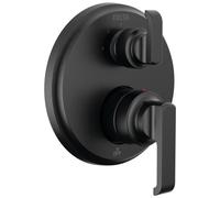 Delta T24889-BL Tetra Deviatore Trim, Nero Opaco
