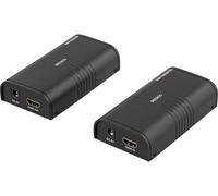 Deltaco 221 connettore HDMI Ethernet HDMI Extender, 120 m in 1080p con Cat6 Nero