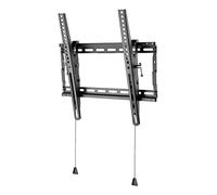 Deltaco ARM-0203 - Staffa da parete inclinabile, pieghevole, adatta per schermo da 32 a 70" - Nero