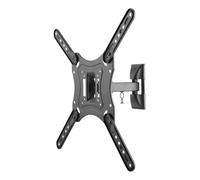 Deltaco ARM-0254 Supporto TV a parete 139,7 cm [55] Nero (DELTACO Office ARM-025