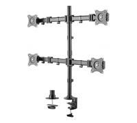 Deltaco ARM-0302 Supporti a parete per TV 68,6 cm [27] Scrivania Nero (DELTACO O