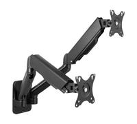 Deltaco ARM-0361 Supporto TV a parete 81,3 cm [32] Nero (DELTACO Office, Dual wa