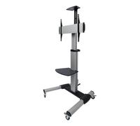 Deltaco ARM-0450 Supporti a parete per TV 177,8 cm [70] Pavimento Nero (DELTACO