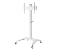 Deltaco ARM-0452 Supporti a parete per TV 177,8 cm [70] Pavimento Bianco (DELTAC