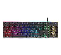 Deltaco GAM-021-RGB Tastiera USB Nero