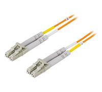Deltaco LCLC-20M cavo InfiniBand e in fibra ottica 2x LC Arancione - Nouvo