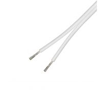 Deltaco MM-292 cavo audio 50 m Bianco (Speaker cable, 2X2,50 mm2, conductors)