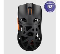 MOUSE WIRELESS DELTACO DM370, Collegamento RF Wireless + Bluetooth + USB Type-A, Ingresso: Otticamente a mezzo LED, Scrolling a Rotella, Risoluzione max 12000 dpi, forma ergonomica, Nero