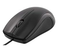 DELTACO Mouse ottico cablato, 2 pulsanti e rotella, DPI 1.200, connettore USB, cavo 1.2 m, nero