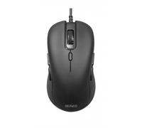 Deltaco MS-810 mouse Universale Ambidestro USB tipo A Ottico 6400 DPI (DELTACO S