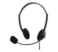 DELTACO Stereo Headset - On-Ear - Microfono - 1x 3,5 mm 4 pin - Nero