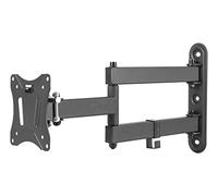 DELTACO Supporto écran Murale 3 Vie ARM-0251 de 13" à 27" (25Kg Max)