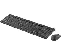 Deltaco TB-114 tastiera RF Wireless QWERTY Pan Nordic Black