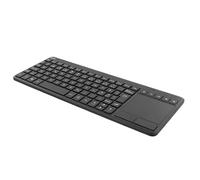 Deltaco TB-504 tastiera RF Wireless Nordic Nero