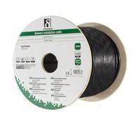 Deltaco TP-49B cavo di rete Nero 100 m Cat6 U/FTP [STP] (DELTACO bulkkabel - 100
