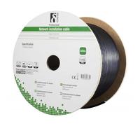 Deltaco TP-49G cavo di rete Nero 305 m Cat6 F/UTP [FTP] (DELTACO TP-49G - bulkka