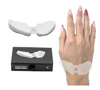 DELTAHUB Carpio 2.0 - Poggiapolsi ergonomico per mouse per destrorsi, supporto per tunnel carpale, sollievo dal dolore, anti-fatica, facile da scivolare, elegante, computer da ufficio, laptop, gaming,