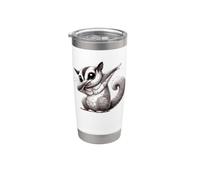 Deltaplano, Dabbing | Per bambini | Cute Sugar Glider Bicchiere termico in acciaio inox doppia parete