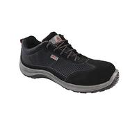Deltaplus 10693 Scarpa bassa pelle, Nero, Taglia 47