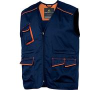 Deltaplus 5428210 Panostyle M6Gil Gilet Panoply, Taglia S, Blu/Arancio