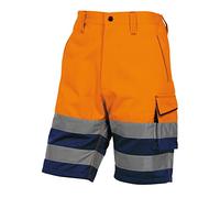 Bermuda da lavoro PHBE2 alta visibilitA' - panostyle - tg. L - arancio fluo - Deltaplus