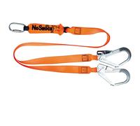 DELTAPLUS - AN213200ZDD - Assorbitore di energia - con doppio gancio - 2 m - arancio - Deltaplus - 101344 - Conf. da 1 Pz. - AN213200ZDD