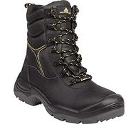 Deltaplus CALYPS3NO45 Buffalo Stivali in pelle liscia - S3 Src, nero, taglia 45
