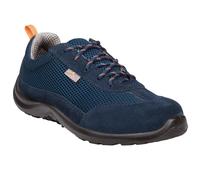 calzatura di sicurezza co s1p src pelle scamosciata/poliestere mesh numero 42 blu deltaplus