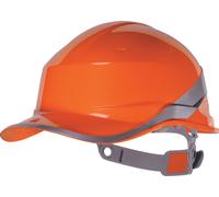 Deltaplus ELMETTO DI PROTEZIONE BASEBALL Col. Arancio fluo