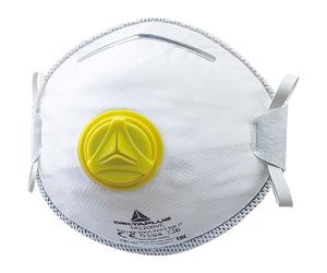 DELTAPLUS - M1200VC - Mascherina filtrante FFP2 - con valvola - monouso - Deltaplus - conf. 10 pezzi - 73601 - Conf. da 1 Pz. - M1200VC