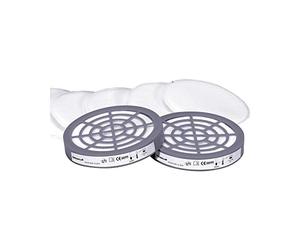 Deltaplus m6000eprep2r - Kit di 6 perfiltros P2 E 2 Adattatori per semimáscara 89