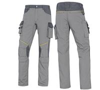 DELTAPLUS - MCPA2GRGT - Pantalone da lavoro Mach 2 Corporate - grigio chiaro-grigio scuro - taglia L - grigio chiaro-grigio scuro - Deltaplus - 76312 - Conf. da 1 Pz. - MCPA2GRGT
