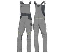 DELTAPLUS - MCSA2GRXG - Salopette da lavoro Mach 2 - tela-poliestere-cotone - taglia XL - grigio chiaro-grigio scuro - Deltaplus - 76321 - Conf. da 1 Pz. - MCSA2GRXG