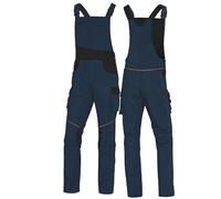 DELTAPLUS - MCSA2MNXG - Salopette da lavoro Mach 2 Corporate - tela-poliestere-cotone - taglia XL - blu-nero - Deltaplus - 76323 - Conf. da 1 Pz. - MCSA2MNXG