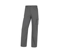 Deltaplus PALIGPAGRGT Palaos Pantaloni da Lavoro In Cotone, Grigio, L