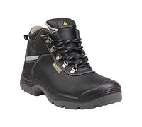 Deltaplus SAUL2S3NO42 - Scarpe alette, in pelle cicatrice, pigmentate, S3 Src, nero, taglia 42