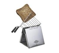 DeltaToast Model 2: il tostapane per piccole cucine. Compatto, non elettrico, salvaspazio, adatto a piani di cottura a gas.