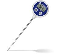 DeltaTrak 11040 FlashCheck Lollipop - Termometro automatico min/max con sonda a punta ridotta, blu