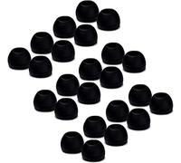 Deltex®, gommini per auricolari, completamente compatibili con Sennheiser CX300/CX400/CX500, MM50IP, Sony EX71/EX81, Phillips, Creative, Sharp, Panasonic, Skullcandy, Sony Ericsson Headsets, denon, Griffin, Ezgears, JBL