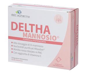 Deltha Pharma Delta Mannosio Bustine Gusto Amarena 42 g Bustina