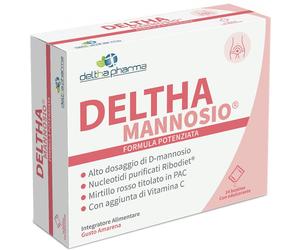 DELTHA PHARMA Srl DELTHA MANNOSIO 14 BUSTINE AMARENA SENZA GLUTINE E LATTOSIO