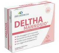 DELTHA PHARMA Srl Integratore Deltha Mannosio per le vie urinarie, 14 bustine