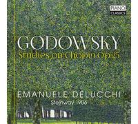 Leopold Godowsky Godowsky: Studies On Chopin Op. 25 (CD) Album