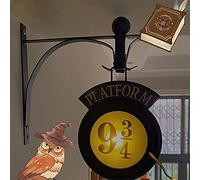 Deluisho Appeso a Parete Luce Notturna, Lampada a Staffa per Film, Luci di Notte, Luci Notturne Appese Alla Parete dei Bambini,Decorazione del Soggiorno, (Nero)