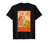 Delulu Tarocchi Principessa Rana Bandiere Rosse Design Maglietta