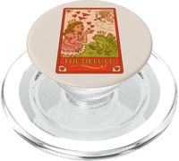 Delulu Tarocchi Principessa Rana Bandiere Rosse Design PopSockets PopGrip per MagSafe